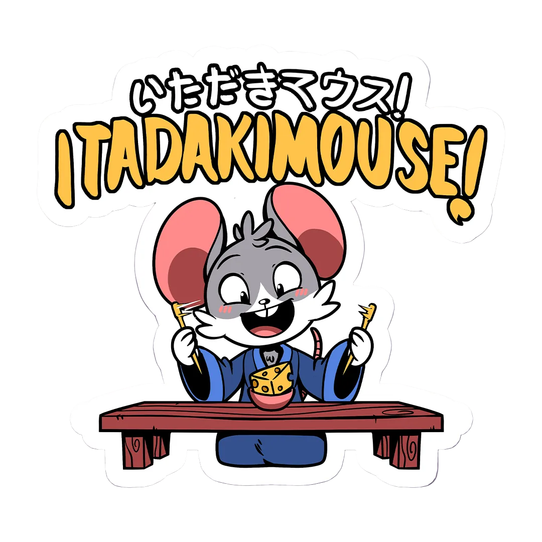 Itadakimouse! Sticker