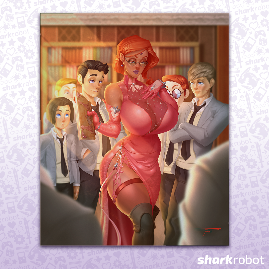 Teacher Ruby Version A - Poster Print