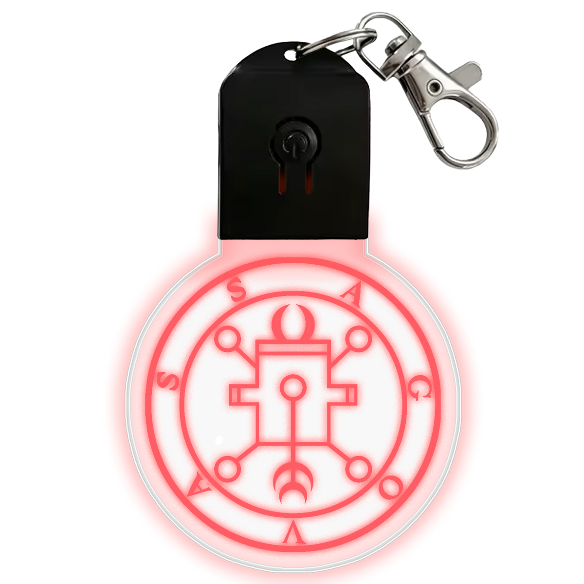 Vassago Sigil - Light Up Acrylic Keychain *LIMITED STOCK*