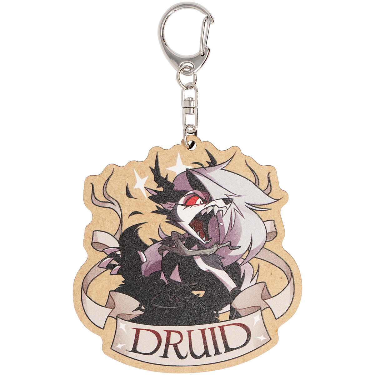 Druid Loona - Wooden Keychain *LIMITED STOCK*