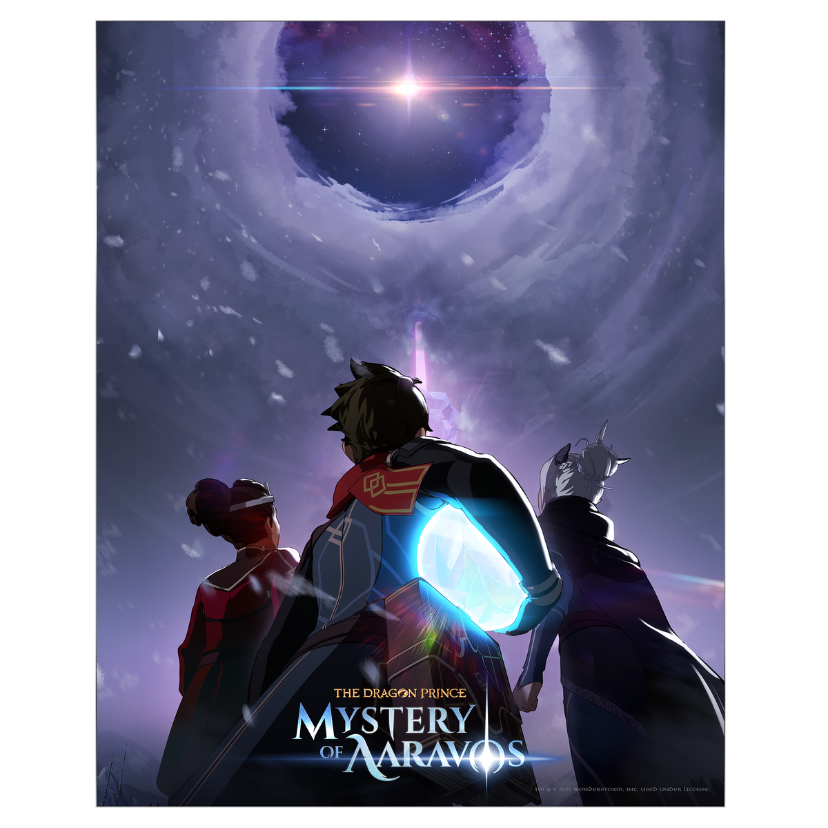 Eye of the Storm: The Dragon Prince Metal Poster / Print