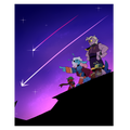 GDF Stargazing Poster Print