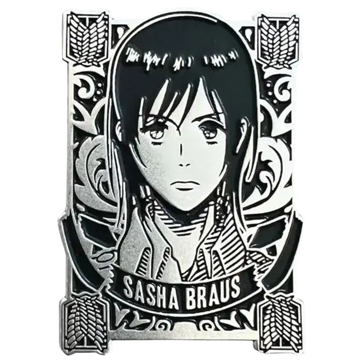 Attack on Titan Silver Badge Sasha Pin *LAST CHANCE*