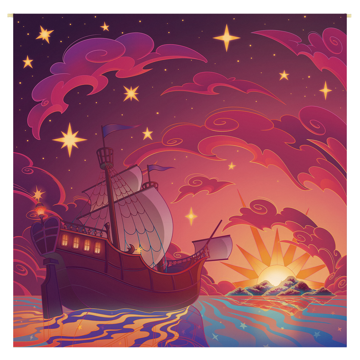 Into The Sunset Wall Tapestry *LIMITED STOCK*