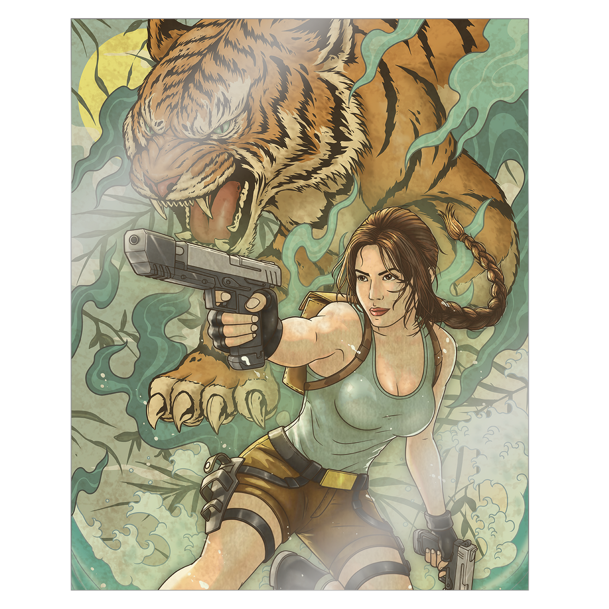 Tomb Raider II Metal Print