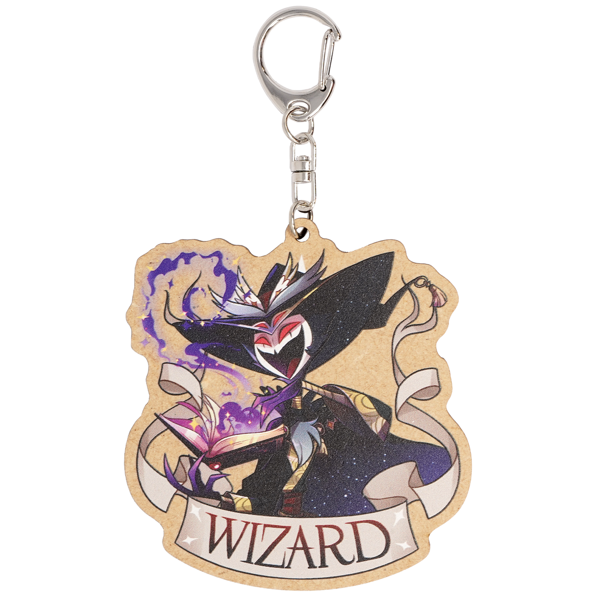 Wizard Stolas - Wooden Keychain *LIMITED STOCK*