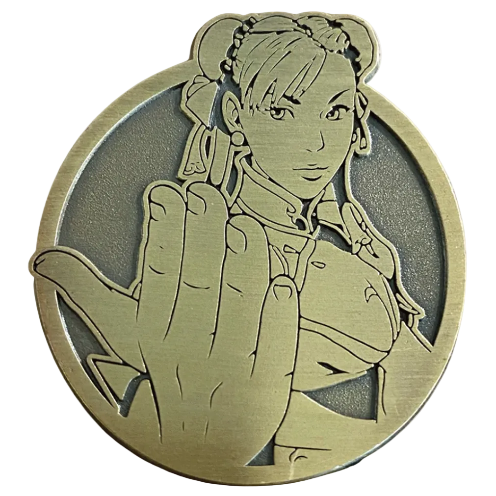 Limited Edition Emblem: Chun-Li - Street Fighter Enamel Pin