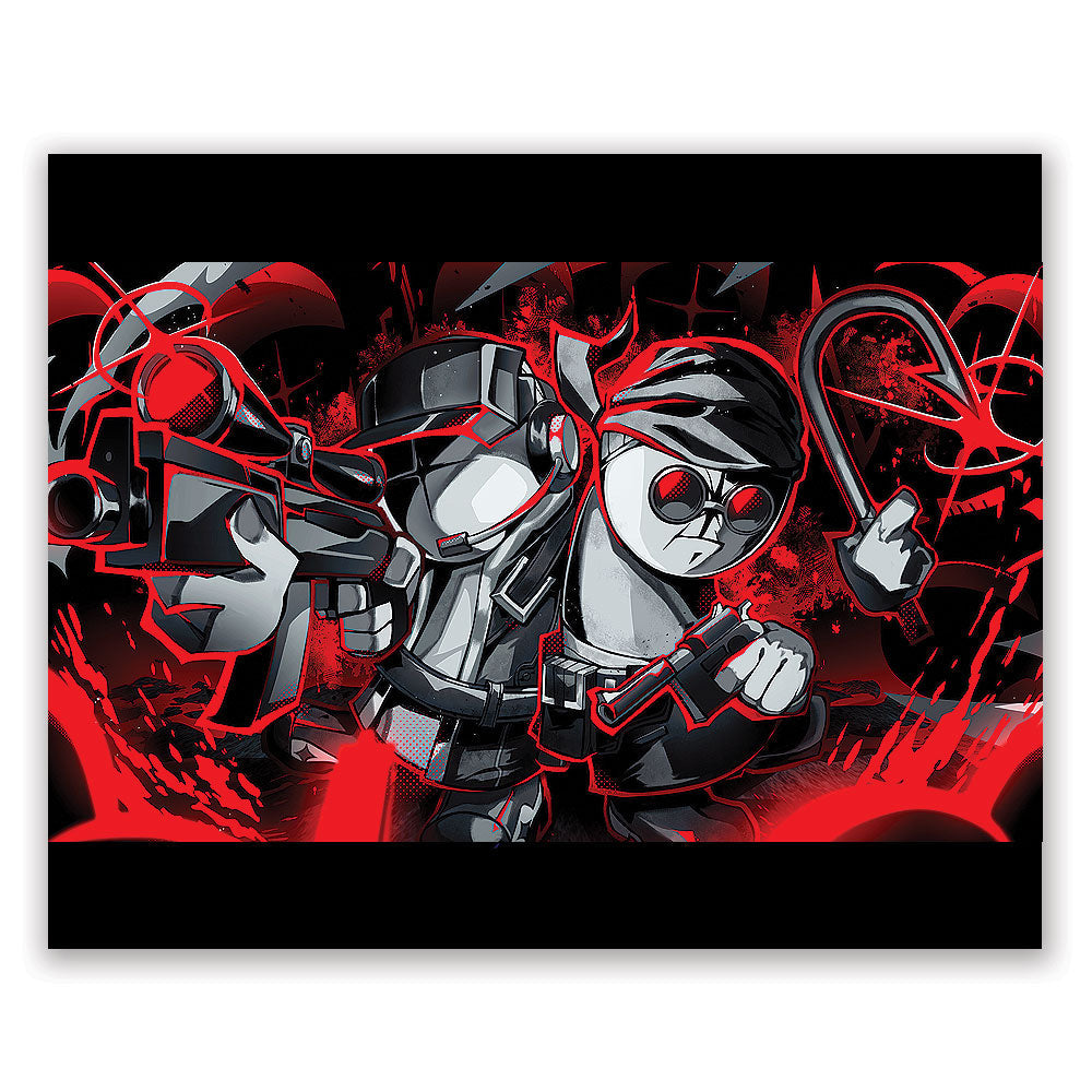 Deimos & Sanford - Poster Print
